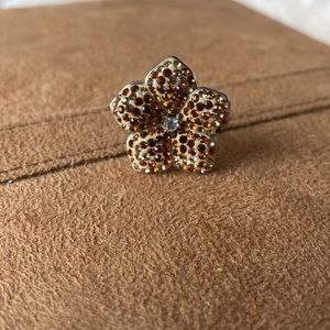 CZ Flower Ring